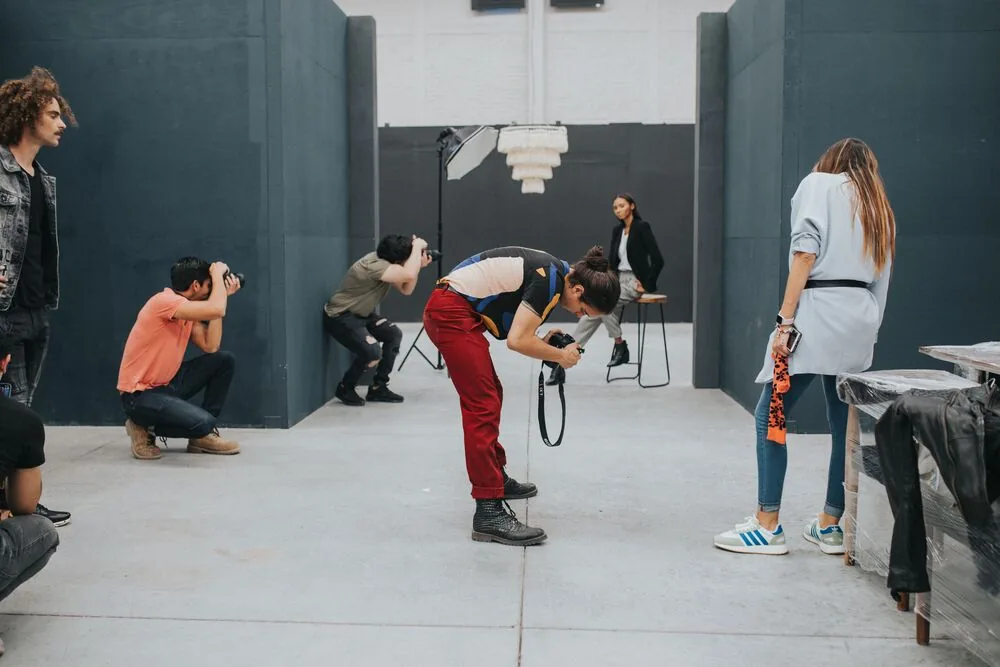 fotografia backstage